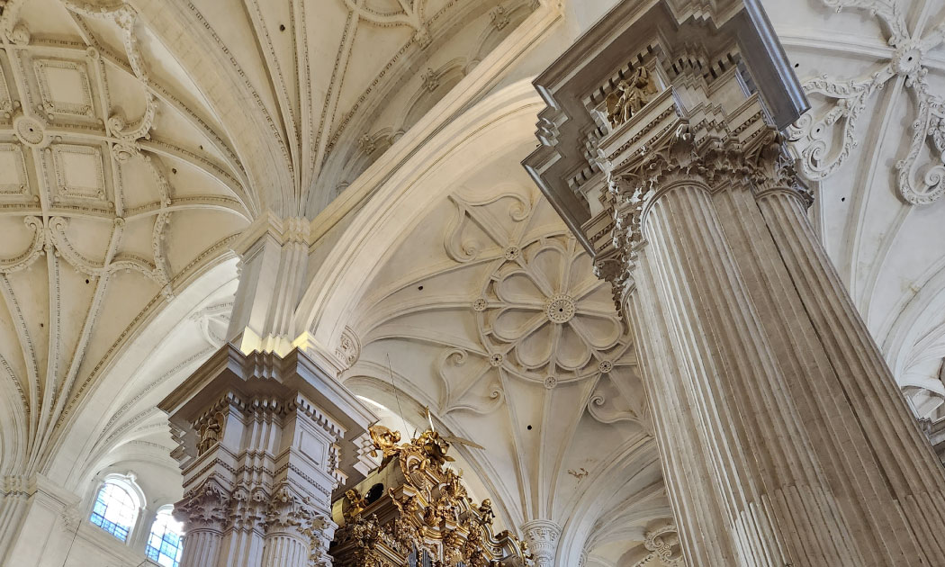 Pilares corintios de la Catedral de Granada
