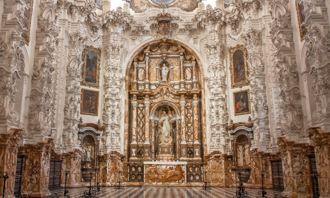 Todo sobre la sacristía de la Cartuja de Granada