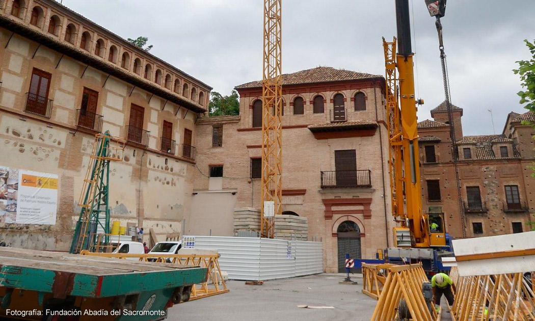 La rehabilitación de la Abadía del Sacromonte de Granada