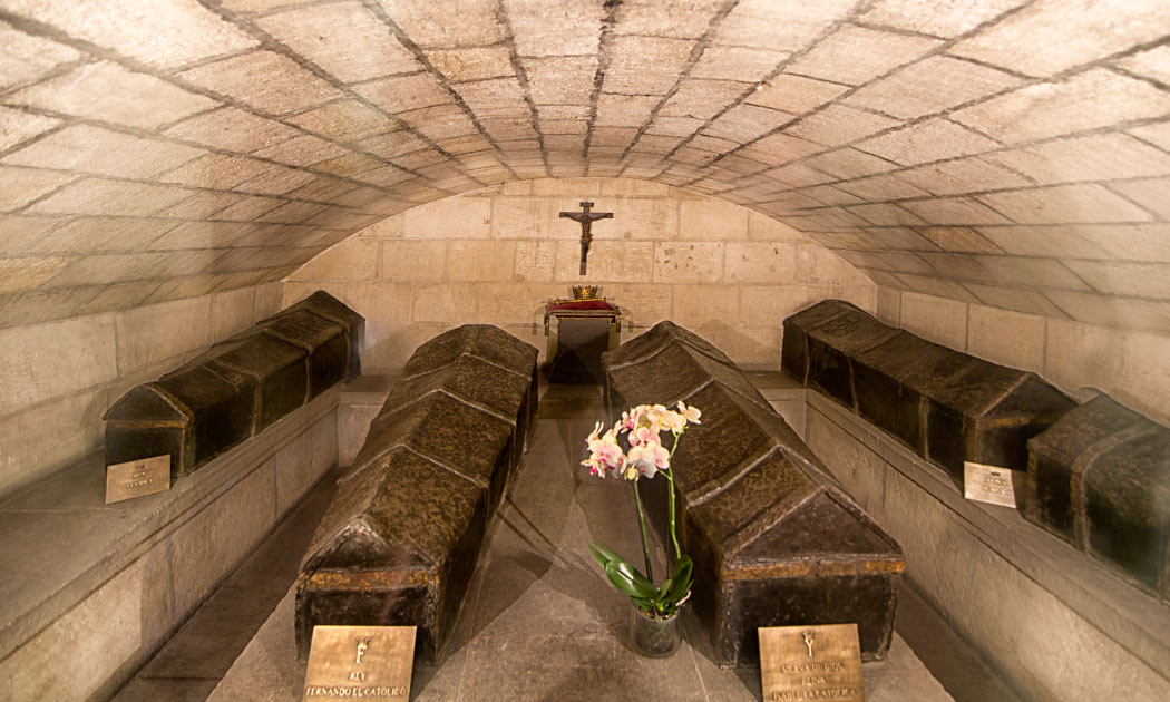 Los mausoleos y la cripta de la Capilla Real